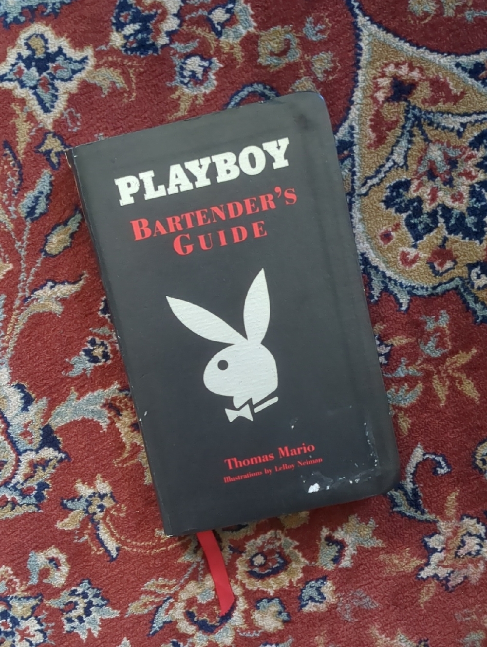 2003 PLAYBOY Black and Red Bartender's Guide Paperback